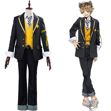 Twisted Wonderland Ruggie Bucchi Uniform Outfit Halloween Carnival Costume for Adult Cosplay Costume